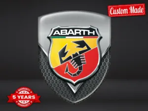 Fiat Abarth Pegatina Parachoques Pro Máximo Duradero Estilo